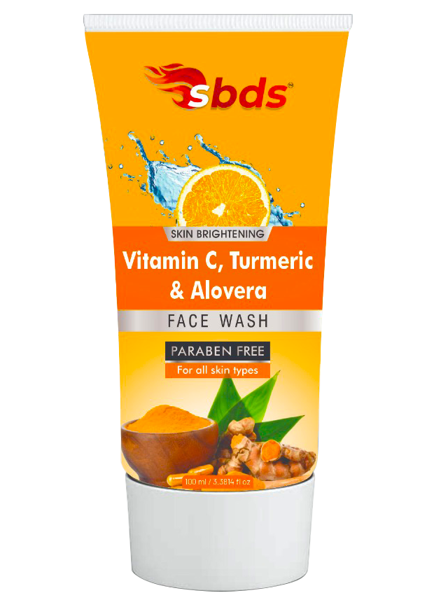 VITAMIN-C FACEWASH WITH GOODNESS OF HALDI & ALOVERA 